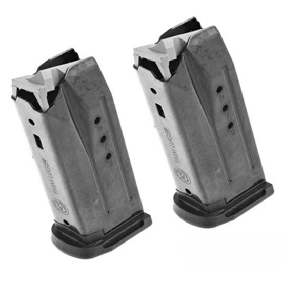 RUG MAG SECURITY 9 COMPACT 10RD 2 PACK - Magazines